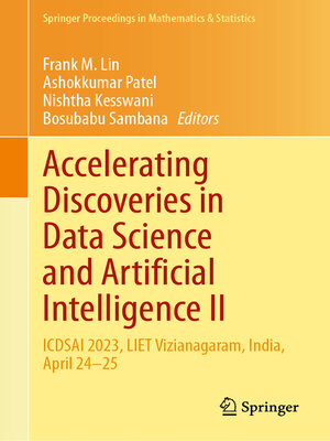 cover image of Accelerating Discoveries in Data Science and Artificial Intelligence II